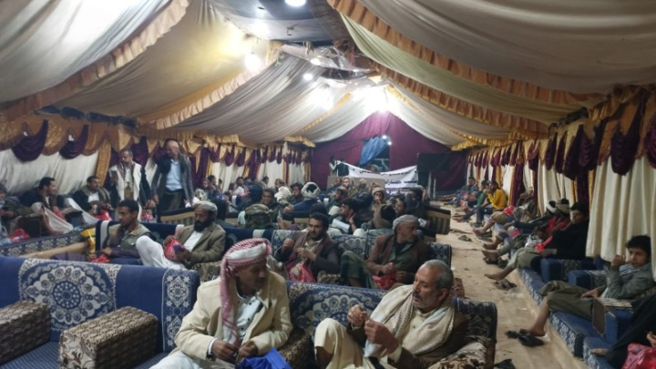 أمسية رمضانية في مديرية دمت بالضالع