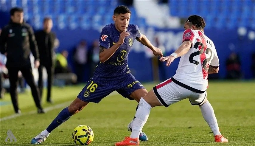 خسارة قاسية لأتلتيكو مدريد أمام رايو فاييكانو تهز مركزه في الليجا