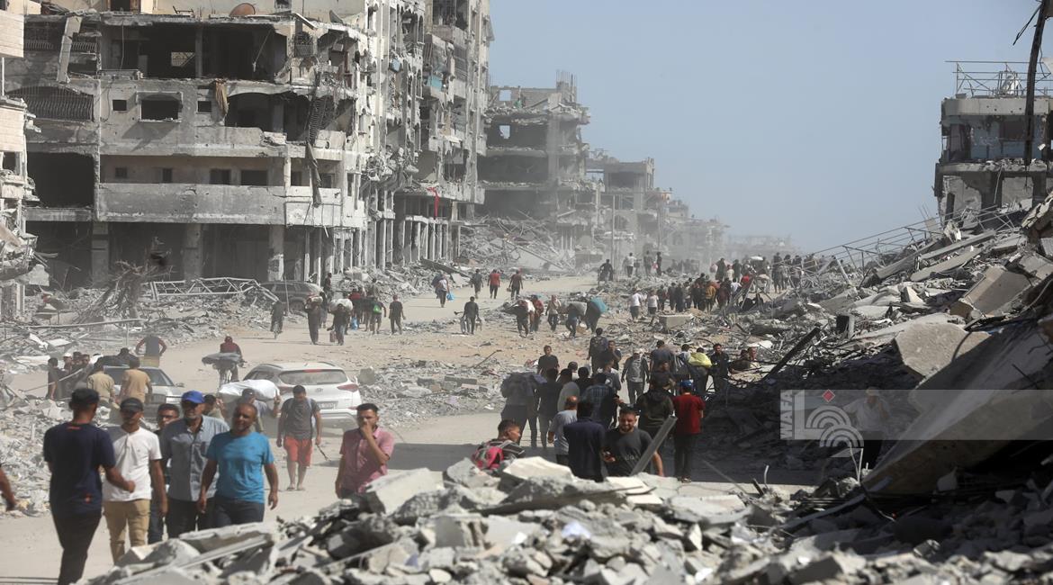 خروقات مستمرة للعدو الصهيوني و إطلاق نار مكثف وتواصل عمليات النسف بغزة