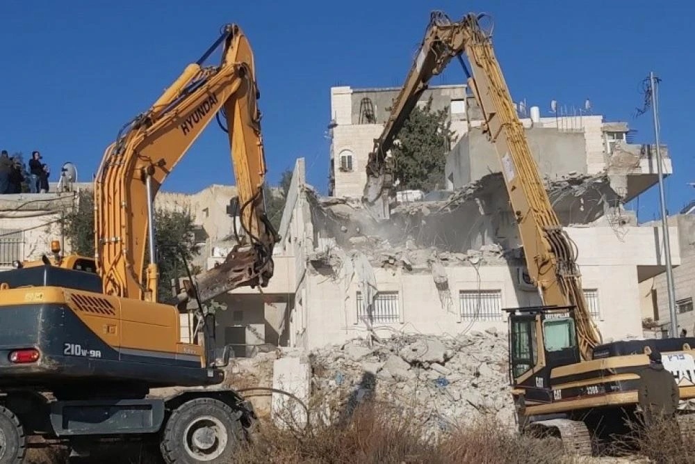 العدو الصهيوني يصدر قرارا بهدم منزل جنوب بيت لحم