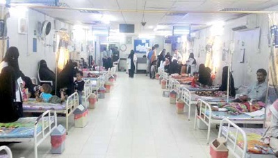 أكثر من 800 حالة يستقبلها مستشفى الثورة في الحديدة خلال العيد 