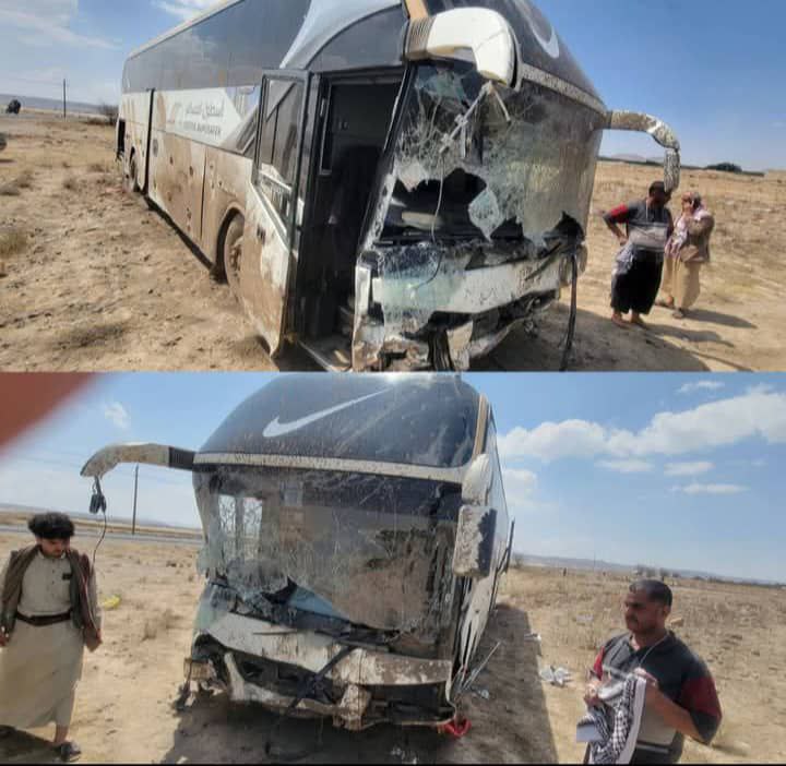 وفاة وإصابة 8 أشخاص نتيجة حادث مروري في ذمار