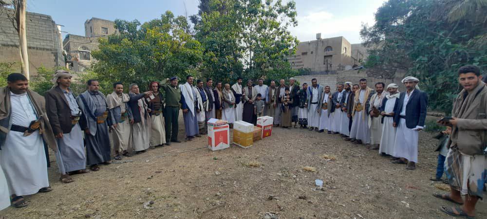 ذمار تسير قافلة عيدية للمرابطين في جبهات العزة والكرامة