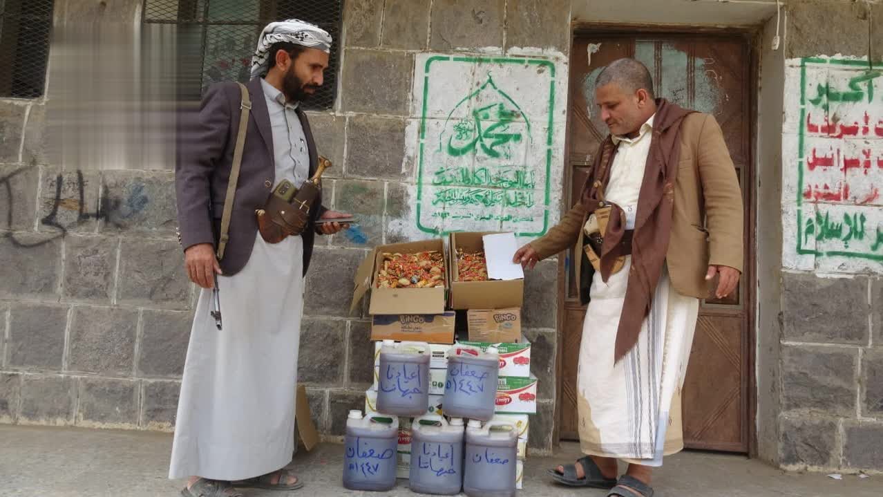 قافلة عيدية من أبناء مديرية صعفان للمرابطين في الجبهات