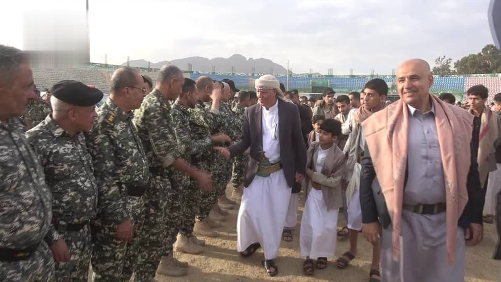 تفقد أحوال الجرحى ومنتسبي الأجهزة الأمنية في إب