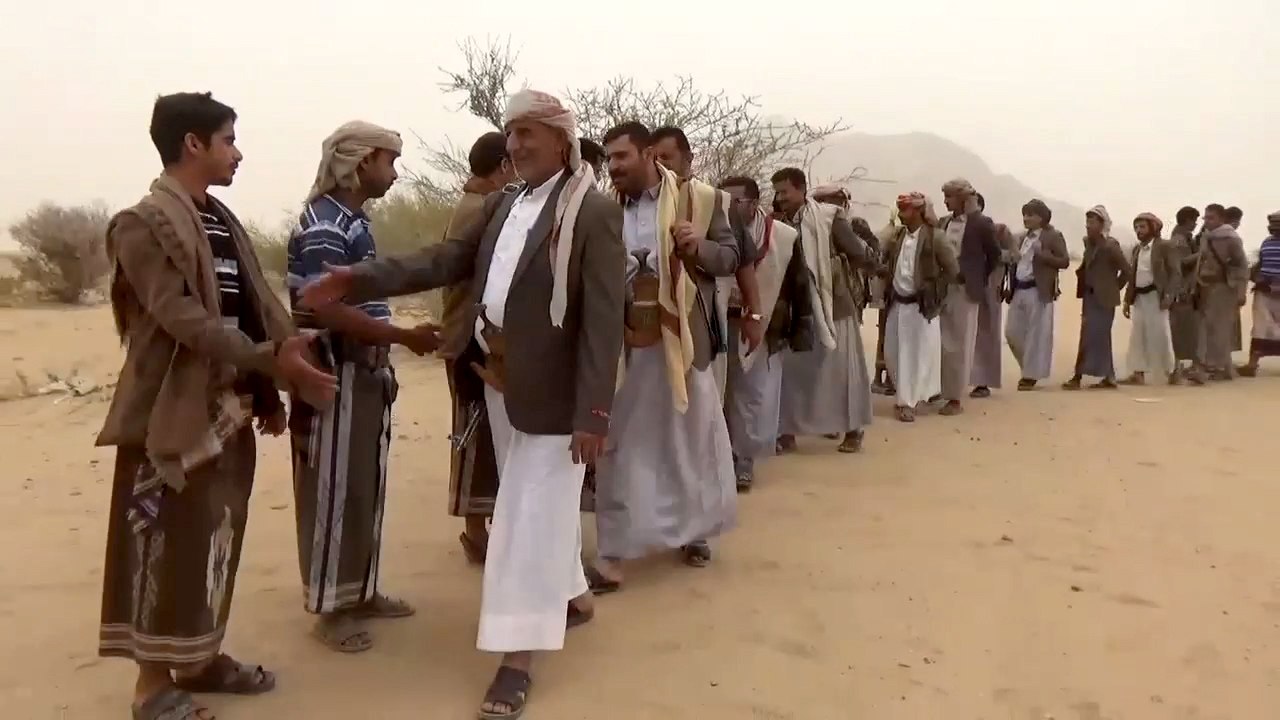 زيارة عيدية لتفقد أحوال المرابطين في الجبهة الجنوبية بمأرب