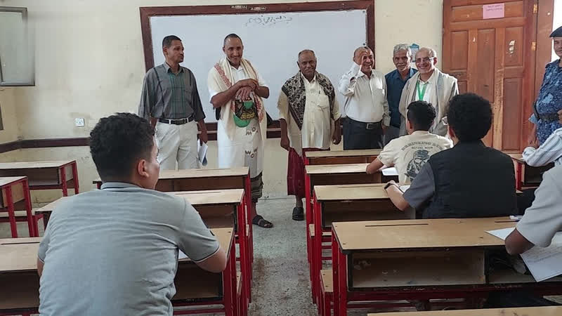 تدشين اختبارات الثانوية العامة في الحديدة