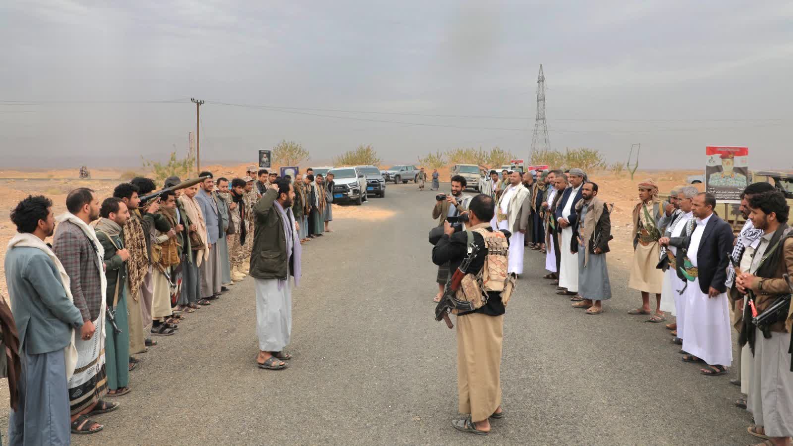 زيارات عيدية لتفقد أحوال المرابطين في مدغل وماس بمأرب