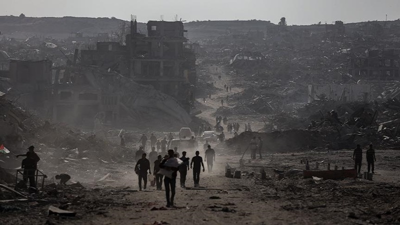 إصابة عدد من الفلسطينيين بنيران العدو الإسرائيلي وسط قطاع غزة