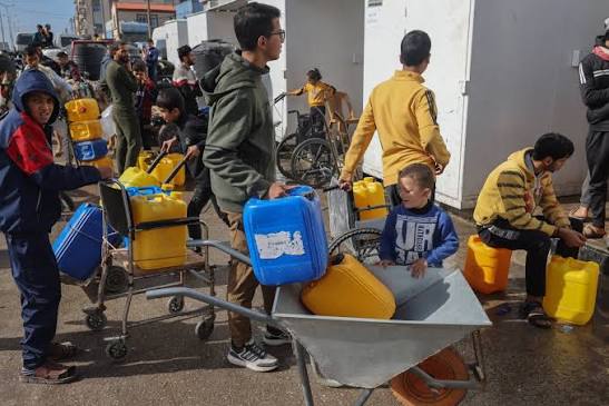 مدير ملف المياه في خان يونس: 400 ألف فلسطيني بلا مياه شرب