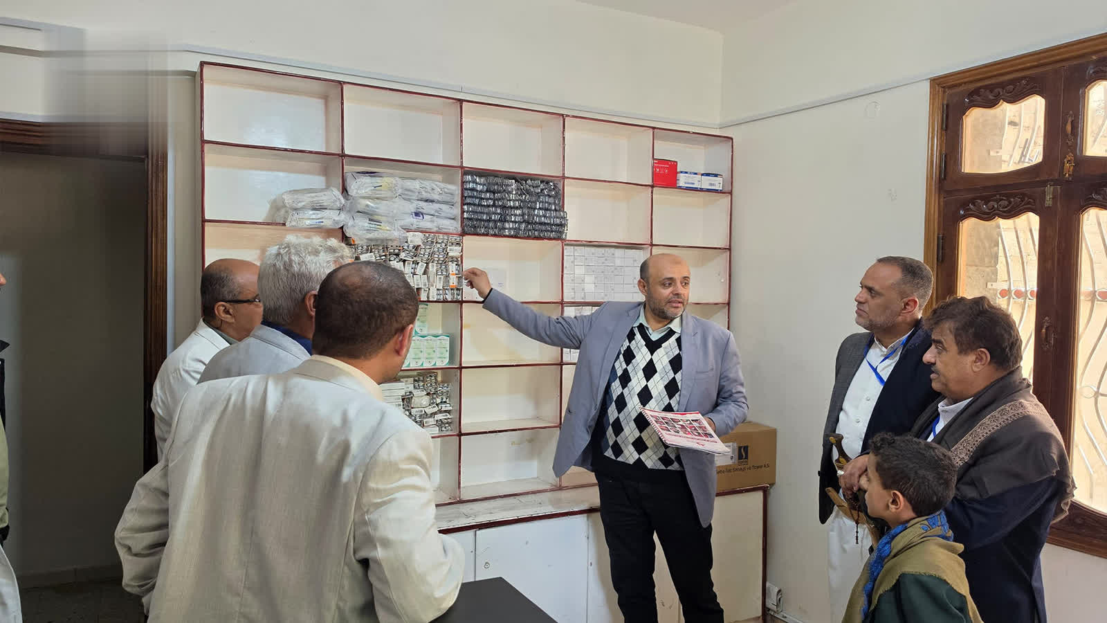 الاطلاع على أوضاع الجمعية اليمنية لمرضى الثلاسيميا