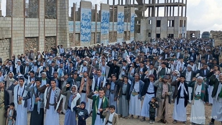 مسيرات حاشدة في حجة تحت شعار “مع إيران ولبنان نُحيي يوم الفرقان”