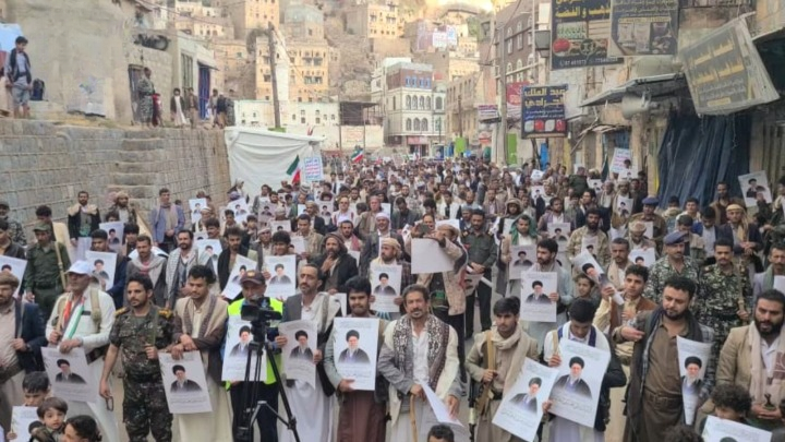 المحويت.. 95 مسيرة جماهيرية إحياء لذكرى غزوة بدر وتضامنا مع إيران ولبنان