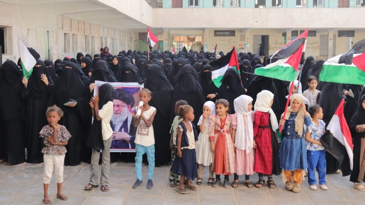 وقفات للهيئة النسائية في حجة إحياء ليوم الفرقان وتضامناً مع إيران ولبنان