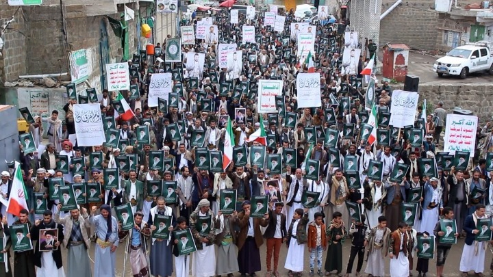 ريمة.. أكثر من 100 مسيرة جماهيرية تضامنا مع إيران ولبنان وإحياء ليوم الفرقان