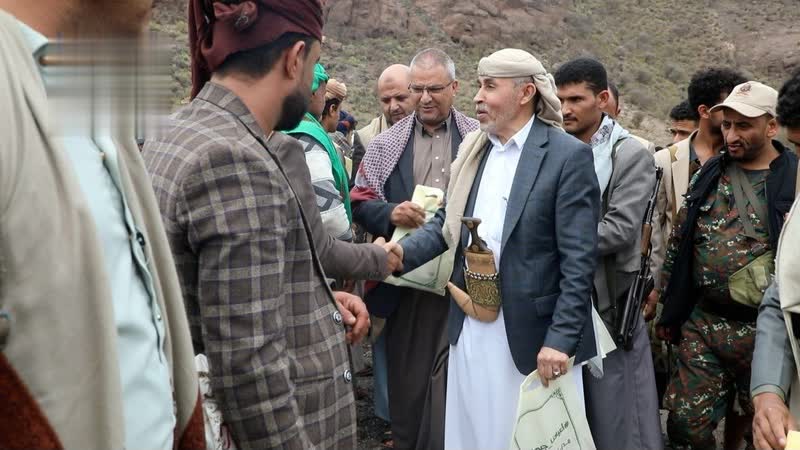 زيارات عيدية لوفود من إب للمرابطين في الضالع وتعز