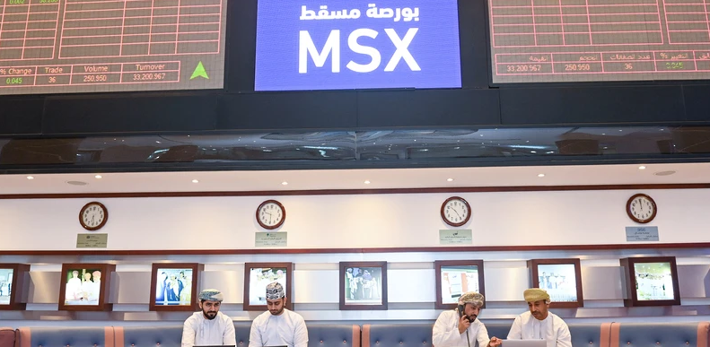 انخفاض مؤشر بورصة مسقط بنسبة 0.45 بالمائة