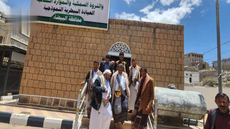 تفقد سير العمل في مشروع تأهيل العيادة البيطرية بالبيضاء