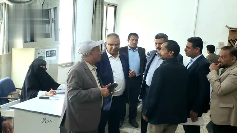 تدشين عملية التنسيق والقبول في جامعة إب