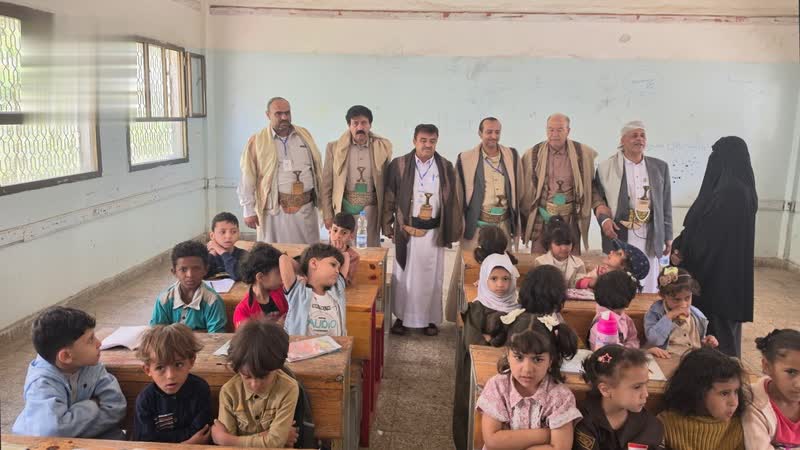 الاطلاع على سير اختبارات الشهادة الأساسية والدورات الصيفية في مديرية شعوب