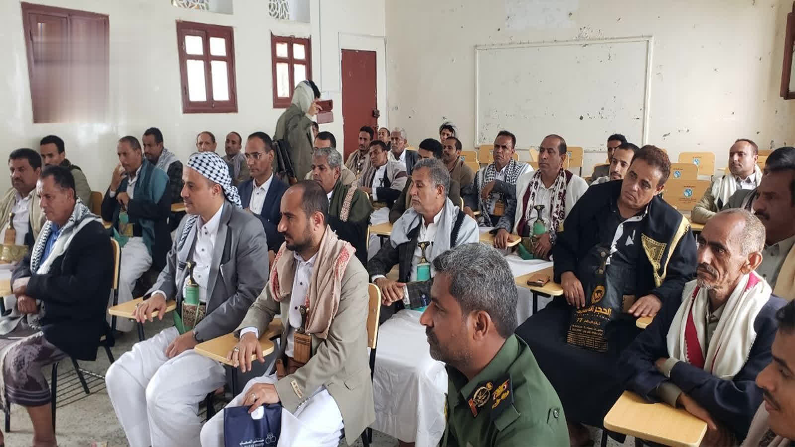 لقاءان في حجة للتحشيد للدورات الصيفية وطوفان الأقصى