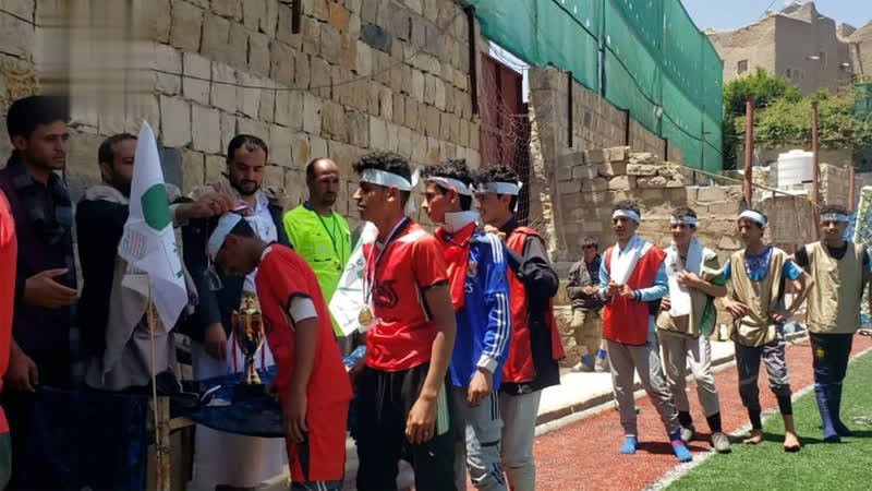 اختتام منافسات الدوري الرياضي للدورات الصيفية في عمران