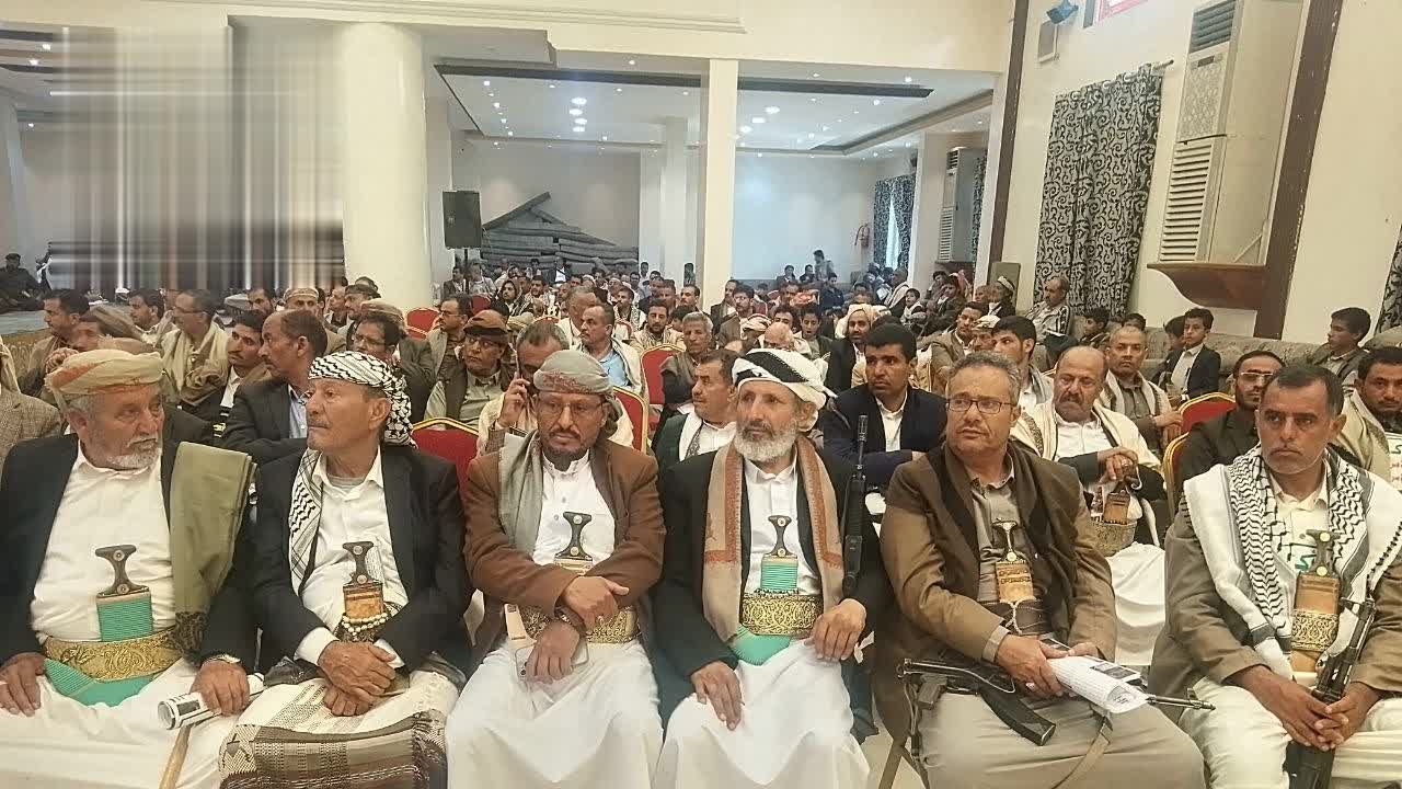 فعالية خطابية في سنحان إحياءً للذكرى السنوية للصرخة