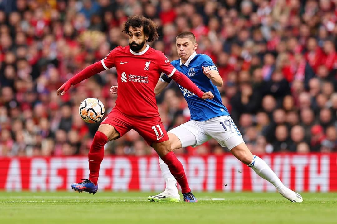 ليفربول يفوز على إيفرتون في ديربي الميرسيسايد بالدوري الإنجليزي