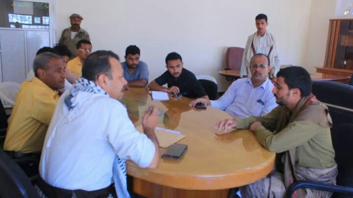 مناقشة مستوى تنفيذ وإنجاز المشاريع في هيئة المصائد السمكية بالحديدة