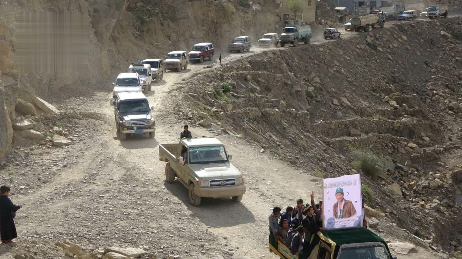 تشييع جثماني الشهيدين أسامة فيصل ومحمد حزام في حجة