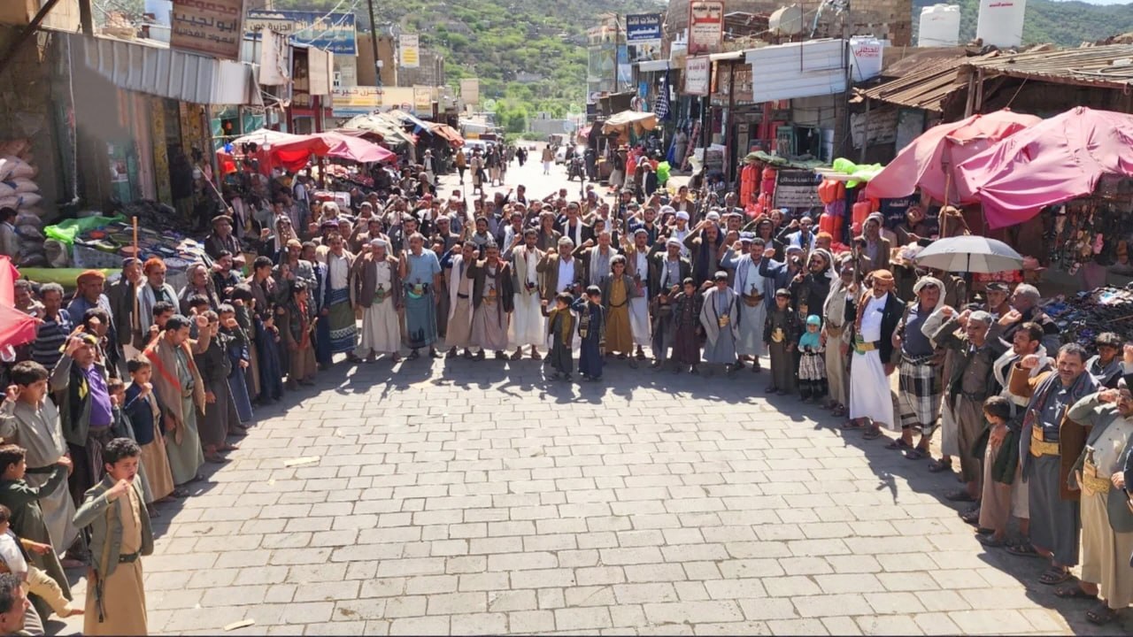محافظة صنعاء تشهد مسيرات ووقفات حاشدة تأكيدًا على وحدة الساحات في مواجهة طغاة العصر