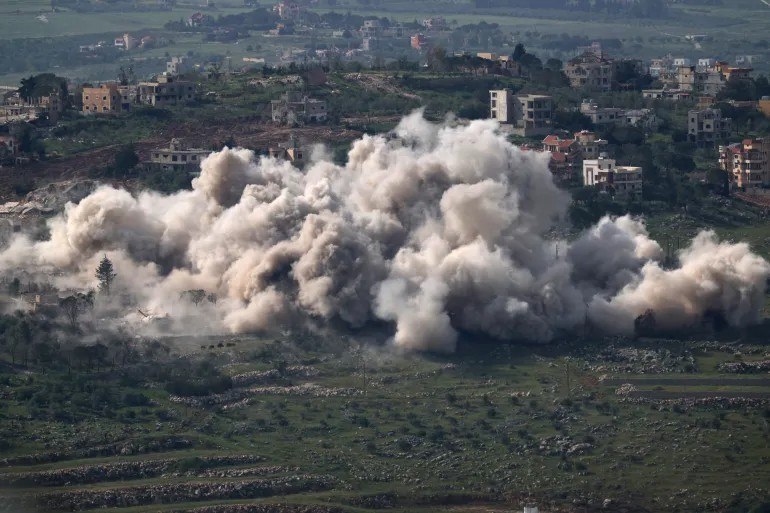 إصابات جراء غارات صهيونية ونسف منازل جنوب لبنان