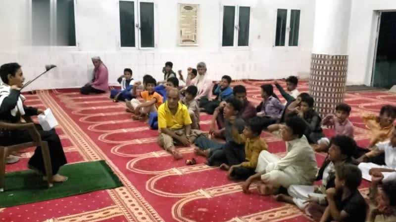 ندوة ثقافية لطلاب المراكز الصيفية في المحويت