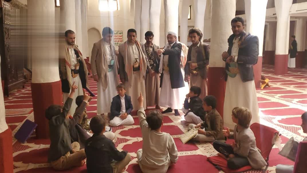 تفقد أنشطة الدورات الصيفية في المحويت