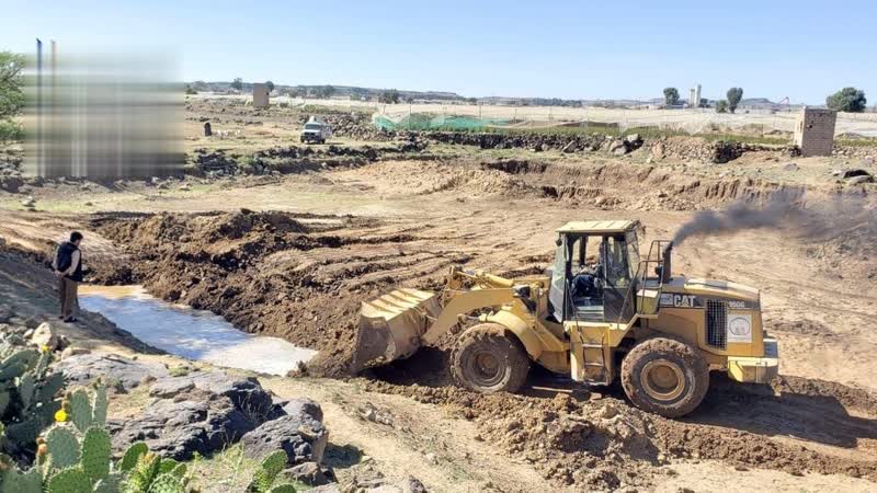 ردم 6 آبار يدوية عشوائية في ذمار