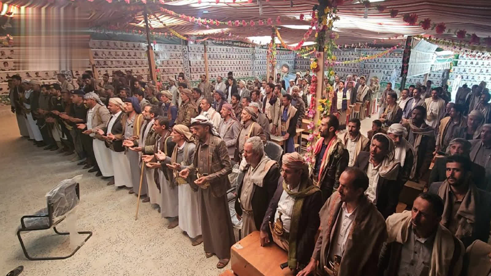 لقاء قبلي في ذمار تأكيدا على الجهوزية وتضامنا مع محور المقاومة