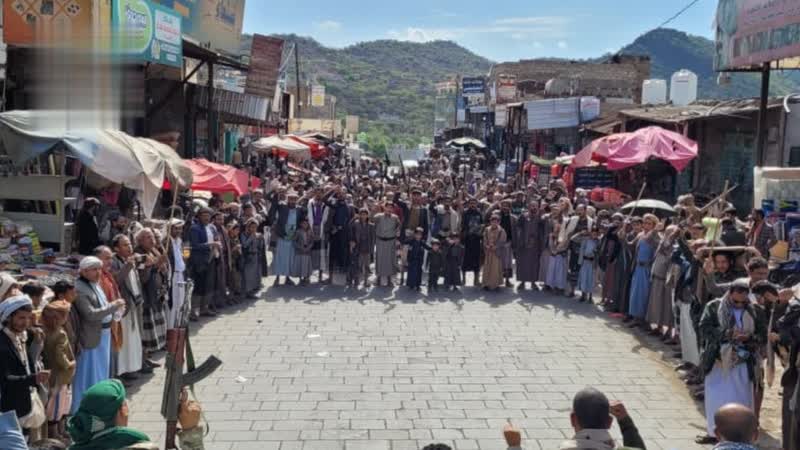 محافظة صنعاء تشهد مسيرات ووقفات حاشدة احتفاءً بالانتصار وتأكيدًا على وحدة الساحات