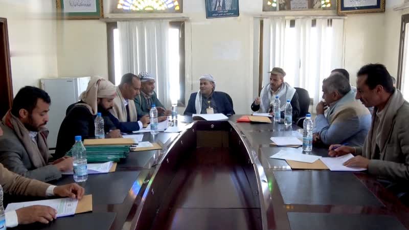 مناقشة طلبات حفر وتعميق آبار مياه في عمران