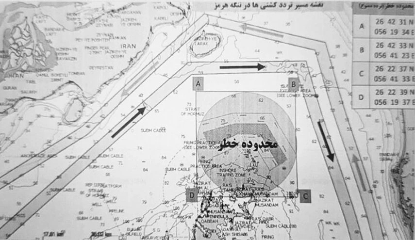 لضمان السلامة البحرية.. “الثوري الإيراني” يعلن عن مسارات بديلة للملاحة بمضيق هرمز