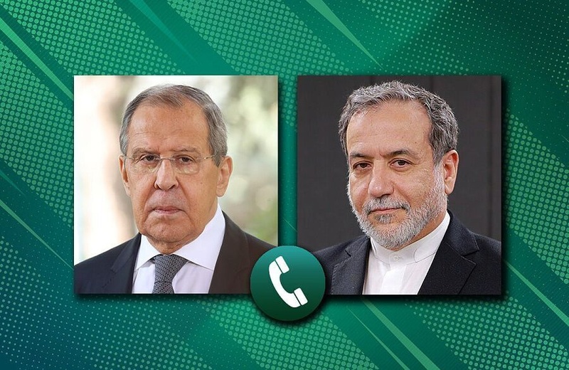 عراقجي ولافروف يبحثان مستجدات جهود إنهاء العدوان الأمريكي الصهيون