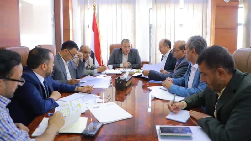 اجتماع بصنعاء يناقش المصفوفة التنفيذية لخطة وزارة 