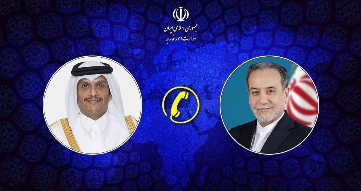 وزيرا خارجية إيران وقطر يناقشان التطورات والأحداث الأخيرة في مضيق هرمز