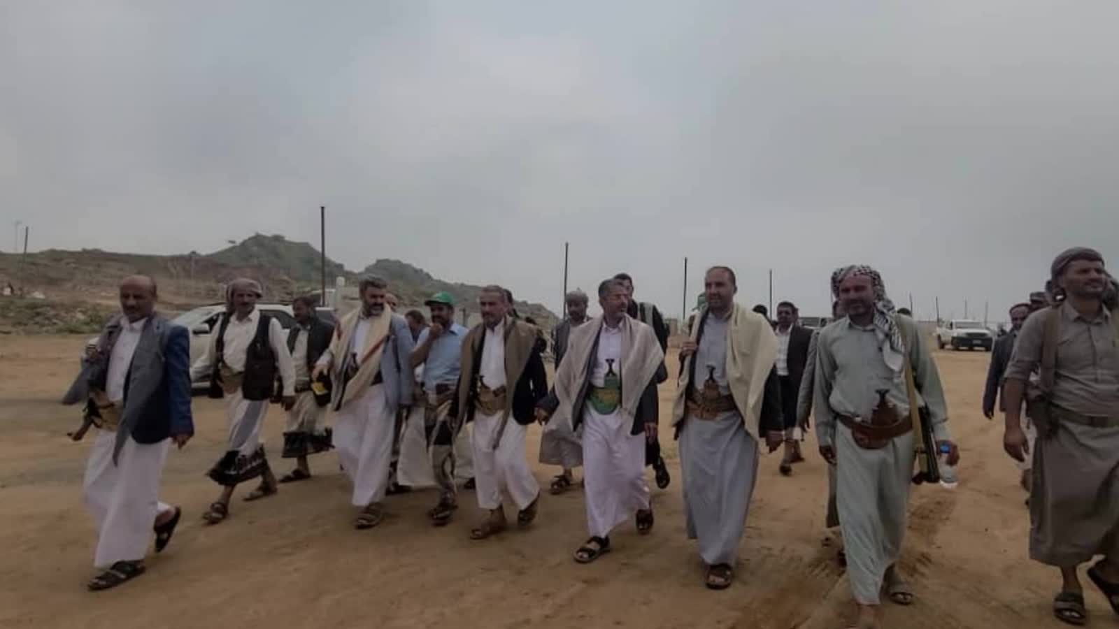 تفقد التجهيزات النهائية بساحة الفعالية المركزية للمولد النبوي في المحويت