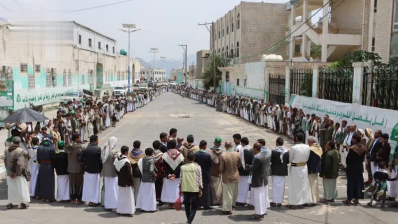 وقفات جماهيرية في حجة استعدادًا لإحياء المهرجان الاحتفالي بذكرى المولد النبوي الشريف