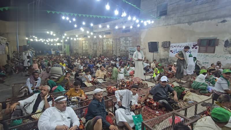 أمسية في الحوك بالحديدة احتفاءً بذكرى المولد النبوي