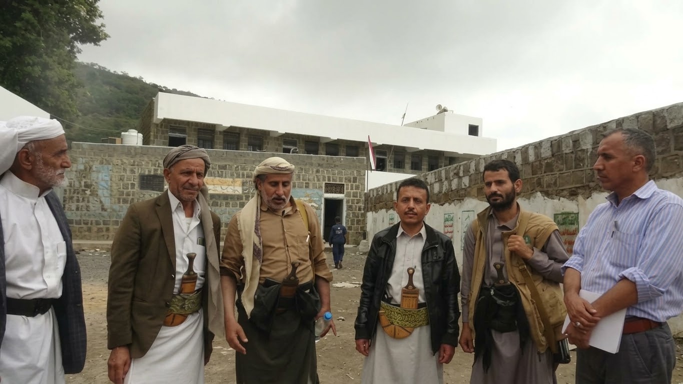 استلام مشروع صيانة وترميم مدرسة الرسول الأعظم في صعفان