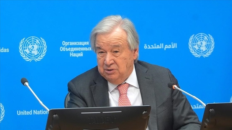 غوتيريش: تسوية النزاعات العالمية يجب أن يكون بالدبلوماسية والقوانين لا بالقوة