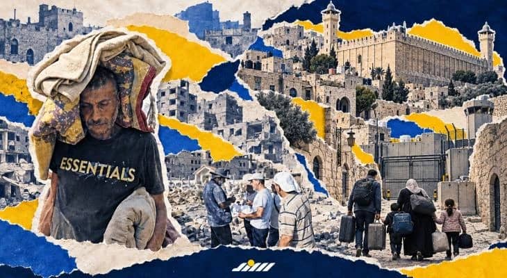 جرافات العدو الصهيوني تشق طريقا لربط المستوطنات في جنين