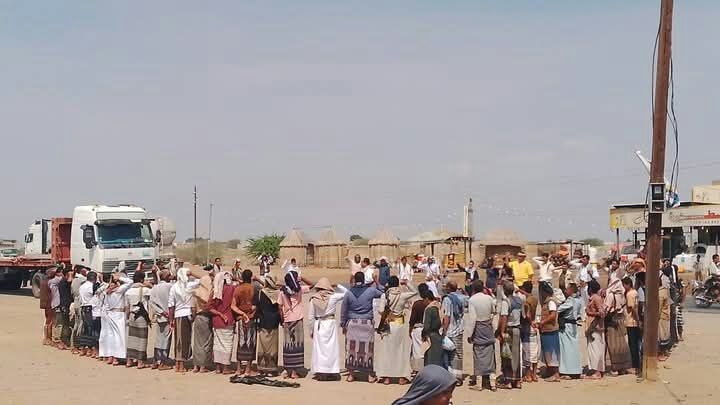 وقفات حاشدة في الحديدة لإعلان النفير العام ورفد الجبهات ودعم القوات المسلحة